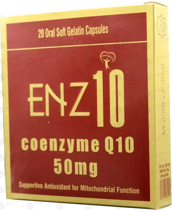 ENZ 10  50MG (20 CAPSULES)