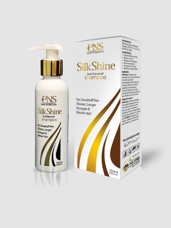 SILK SHINE SHAMPOO 150ML.